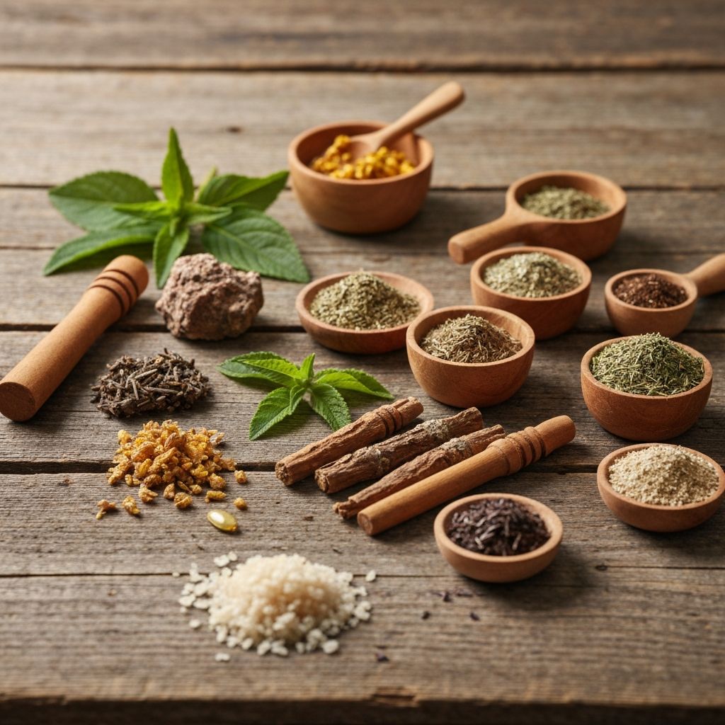 Natürliche Inhaltsstoffe und pflanzliche Extrakte